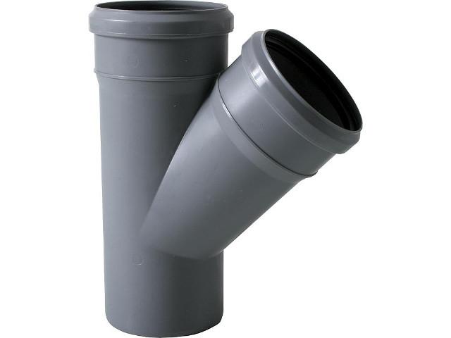 Ht Einfachabzeig DN90 x 70, 45° Ht Einfachabzeig DN90 x 70, 45°
