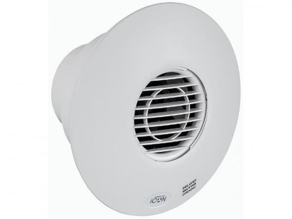 Airflow iCON 30 Kleinraumventilator 100 mm 118m³/h 230V weiß Standard, Steuerung über Schalter