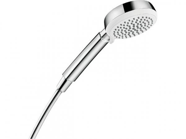 Hansgrohe Handbrause Crometta 100 Vario, weiss/chrom