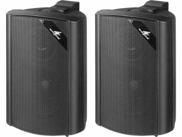2-Wege Lautsprecherboxset 30W, schwarz
