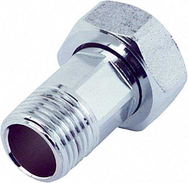 Verschraubung mit Dichtung 3/4'' für Aufputzzähler 1/2'' Messing verch Verschraubung mit Dichtung 3/4'' für Aufputzzähler 1/2'' Messing verch