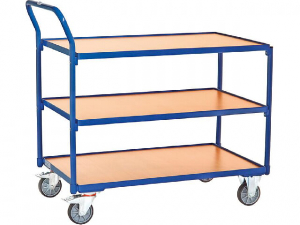 Leichter Tischwagen fetra® 2752 Ladefläche 100x600mm