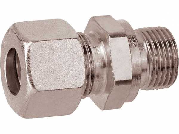 Schneidring - Verschraubung GEV 15mmxR 1/2'' zylindrisch