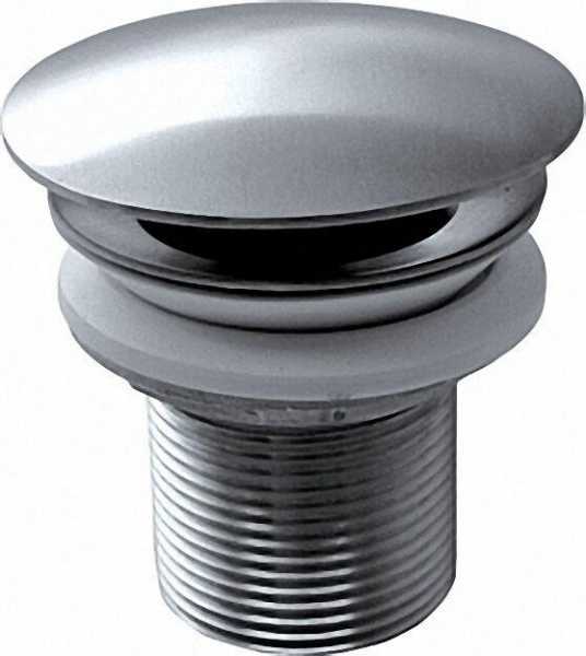 Ablaufventil inox-open Edelstahl poliert