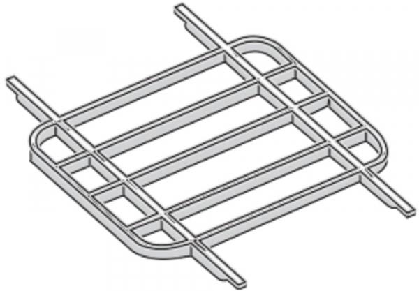 SANIT Auflagerost für maxi Becken anthrazit 60.011.00..0099