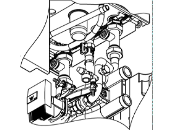 Viessmann Anschluss-Set für Speicher-Wassererwärmer, 2 T-Stücke G2, einfache Installation, ZK03670, Set