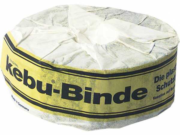 KEBU Binden Standard braun Rollebreite 50mm, Länge 10 m