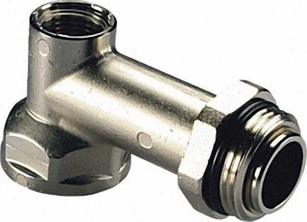 Winkelanschluss 1'' lang mit Muffe 1/2''