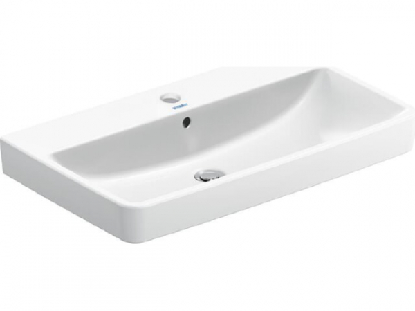 Waschtisch Duravit No. 1 BxHxT: 800 x 175 x 460 mm, m. Ül., m. 1 HL, weiß