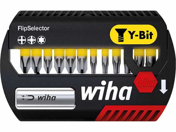 Bitset WIHA® Y - Bit 13 - teilig Philips, Pozidriv und TORX®