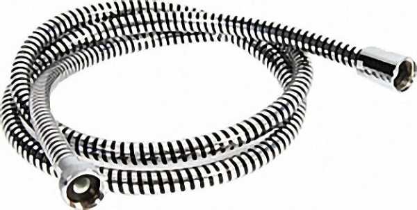 Brauseschlauch DN15-125cm Spiroflex in PVC mit konisch Überwurfmutter