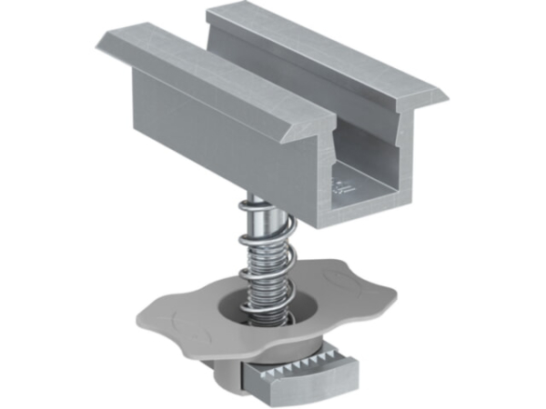 Fischer Mittelklemme vormontiert PM C 28 - 34 Auminium 511093 VPE 10 Stück