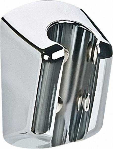 Wandbrausehalter mit konischer Aufnahme aus ABS, chrom