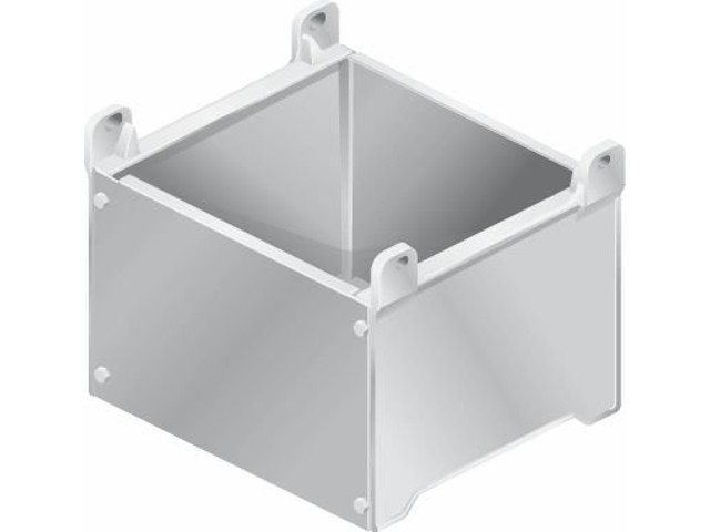 Brennerflansch Meku für Flammrohre 90 mm  Durchmesser 