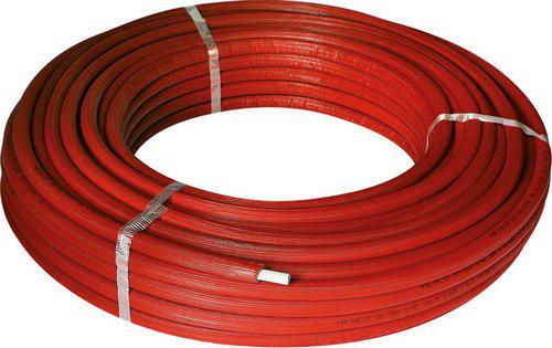 Buderus Logafix Rohr 20x2 50m Bd.10mm iso.rot RIXc (PE-Xc/AL/PE-Xc) Presskontur BE