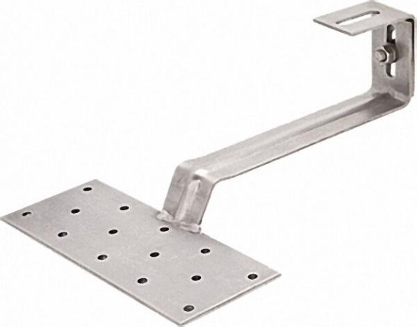 Dachhaken für Ziegeldach Universal, Edelstahl für PV, Röhren- und Flachkollektoren
