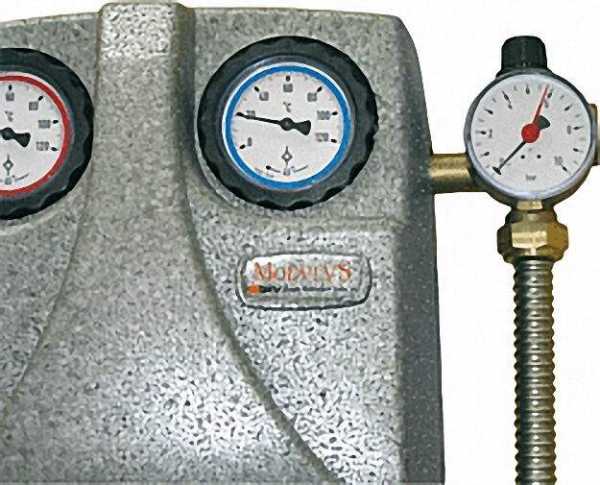 Edelstahlwellschlauchset komplett, 1000mm lang für Easyflow 1, flachdichtend