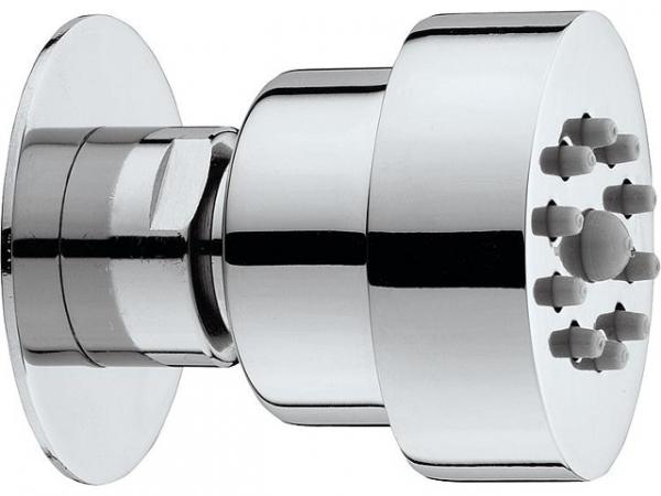 Seitenbrause OVAL GOM, DN15(1/2") AG, 1-Strahl, Messing verchromt