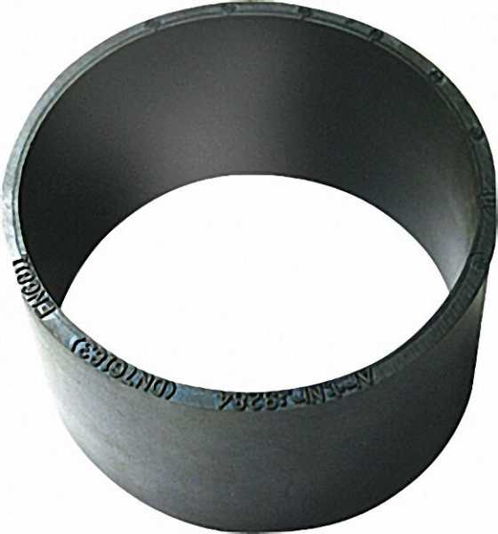 SchlauchspannMuffe DN 200 für SML-Rohre schwarz