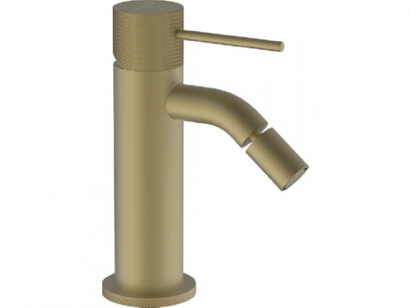 Bidetmischer Comallo mit Klickerventil Soft Brass