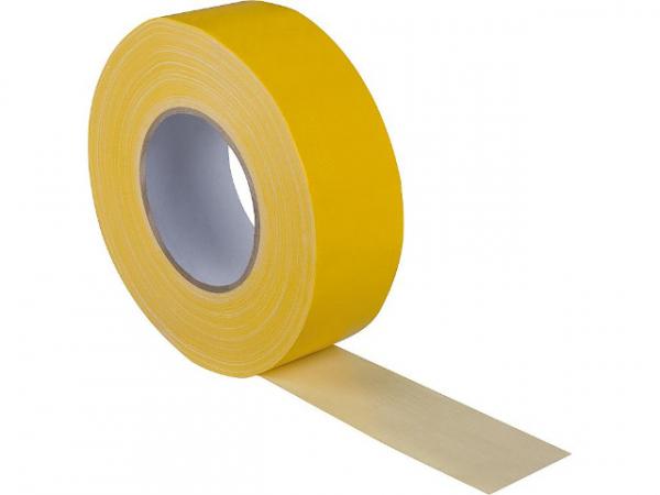 Gewebeklebeband 50m x 50mm x 0,3mm gelb
