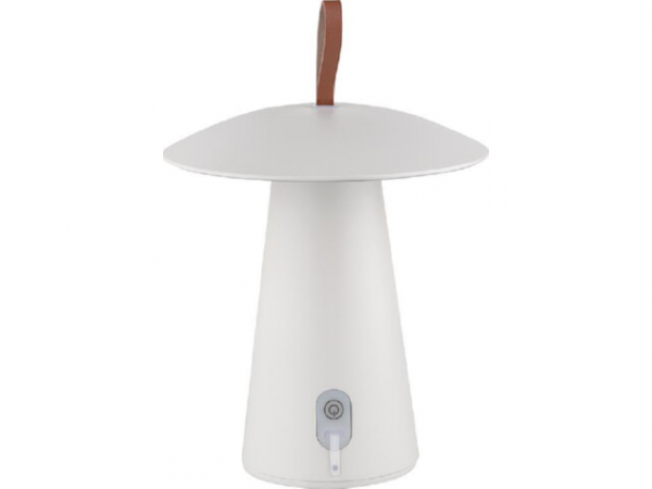 Mushroom, LED Akku Tischleuchte, weiß