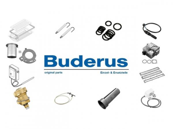 Buderus 87090962 konz. Rohr, Edelstahl , 500 mm, DN125/185