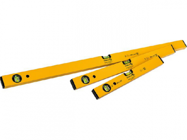 3-teiliges Wasserwaagen-Set Stabila: 100 cm, 60 cm, 40 cm