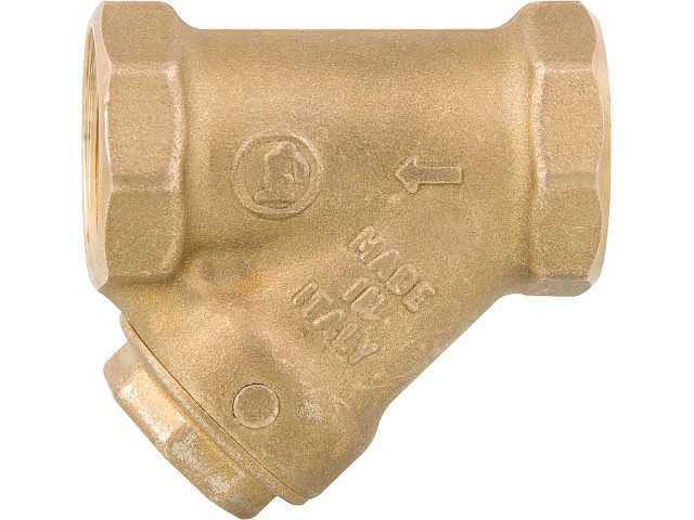 Schmutzfänger Messing mit Magnet, DN15 (1/2') Schmutzfänger Messing mit Magnet, DN15 (1/2')