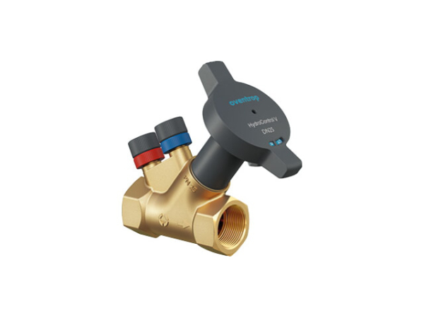 Oventrop Strangregulierventil HydroControl V DN20 Rp3/4 Schrägsitz PN25 mit Messanschluss Voreinstellung