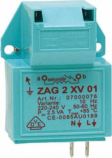 VIESSMANN Zündgerät ZAG 2XV 01/10 230V Referenz-Nr.: 7822555