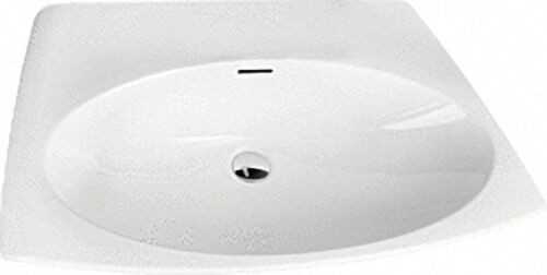 Waschbecken SHIFT wandhängend mit Hahnloch 800 x 505 x 220 mm
