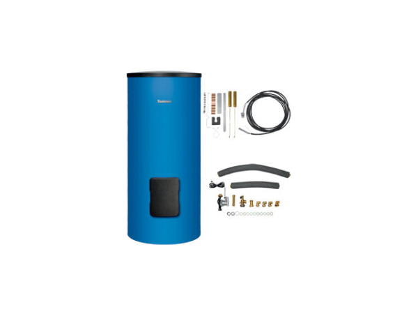 Buderus Logaplus M Speicherpaket SU300 300l blau BCC27 HE Warmwasserfühler