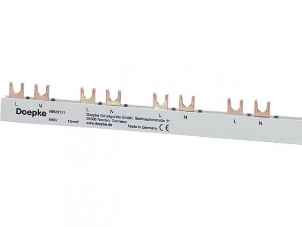 Gabel-Phasenschiene Doepke für Brandschutzschalter DAFDD Länge 1050mm (60TE)