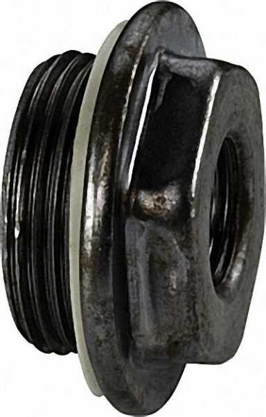 Reduzierstopfen 5/4'' x 1/2'' R Ausführung weiß