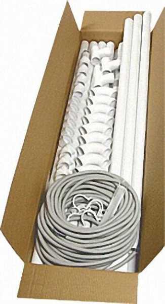 Einbauset R-GB-3 für 3 Saugdosen, Zubehör für Zentralstaubsaugeranlage
