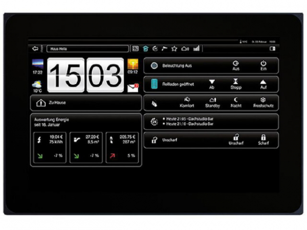 Hager Touch-Panel PC 10” Windows USB KNX UP WDI101