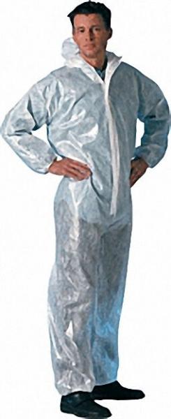 Overall wasserdicht, weiß PP+CPE beschichtet XXL