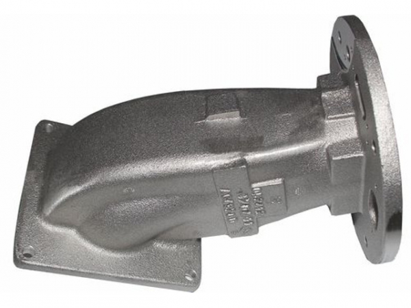 WOLF 2482843 Brennerflansch Gussblock MGK