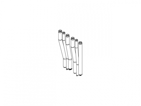 Viessmann Anschluss-Set AP nach oben ZK06058