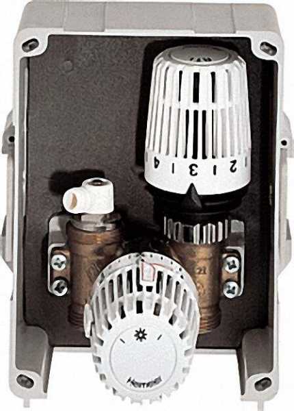 Multibox K-RTL Abdeckung und Thermostat-Kopf weiß