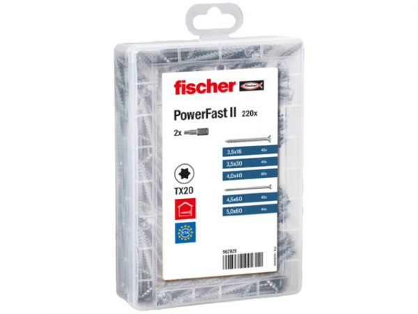 Fischer Meisterbox PowerFast II SK TG/VG TX 562929 VPE 1 Stück