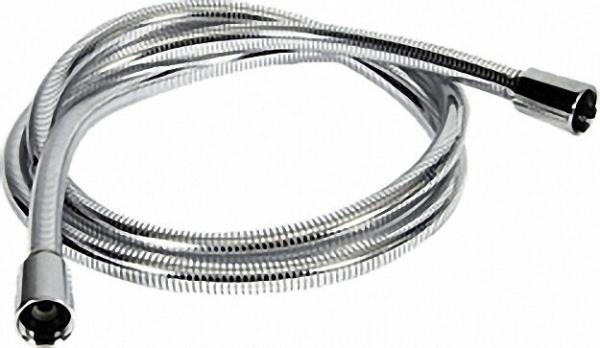Brauseschlauch DN15-200cm, Luxus Chromline, glatt, 1/2''-Drehkonus x 1/2'' Konus Metall chrom