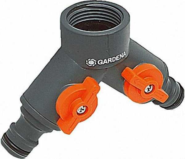 GARDENA 2-Wege-Ventil 1'' für 3/4'' Hahn