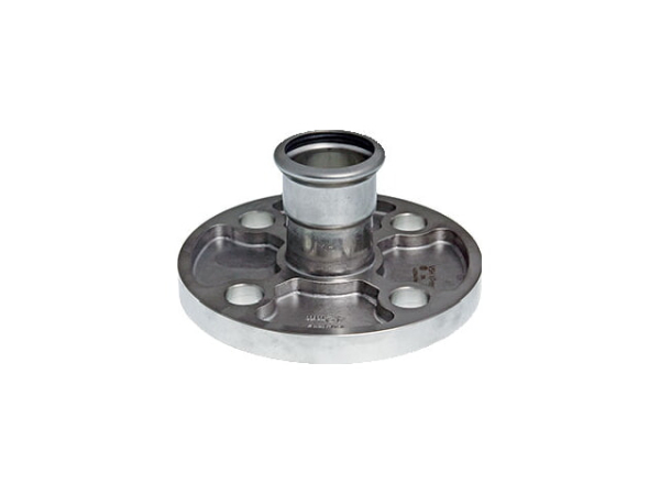 Buderus Logafix Edelstahl Übergangsflansch d76,1xDN65 M-Kontur V2A EPDM O-Ring LBP-Funktion PN10/16