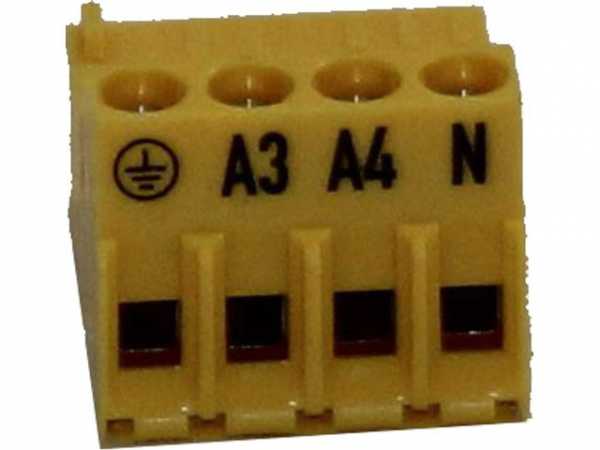 WOLF 2744589 Gegenstecker gelb 4-pol.