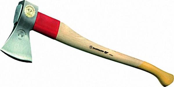 Forstaxt ROTBAND-PLUS Rheinische Form Typ OX 620 H Univ. Gold Schnittlänge=130mm Stiel=700mm (O)