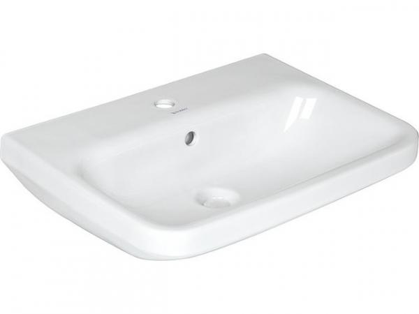 Waschtisch Duravit Durastyle 650x440mm, weiß, mit Überlauf, 1Hahnloch mittig