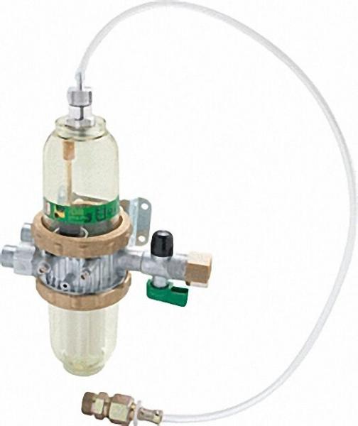 GOK Heizölfilter-Entlüfterkombination GS Profi 3, 35 my, Vakumeter und langer Filtertasse