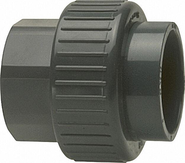 Pvc-u - Klebefitting Rohrverschraubung, 63mm x 2'' Pvc-u - Klebefitting Rohrverschraubung, 63mm x 2''